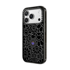 SUPERFLAT FLOWER PHONE CASE (BLACK) | iPhone 17 Pro Max / Impact Case MagSafe Compatible / Black | Image 2