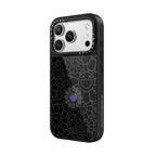 SUPERFLAT FLOWER PHONE CASE (BLACK)