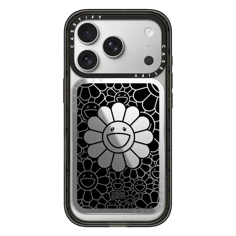 SMILE ON(BLACK) SNAPPY CARDHOLDER STAND | Image 1