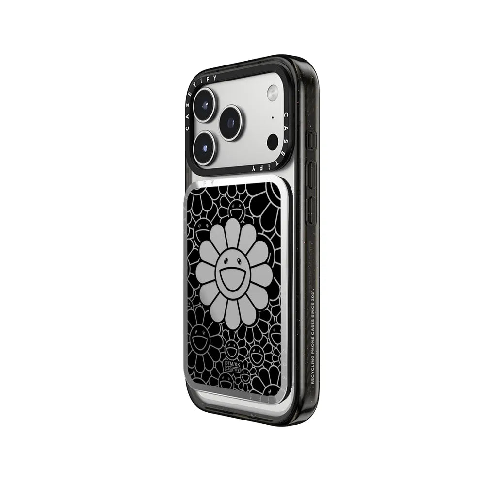 SMILE ON(BLACK) SNAPPY CARDHOLDER STAND