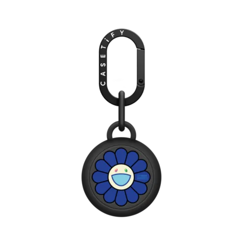 SUPERFLAT FLOWER(BLUE) AIRTAG HOLDER | AirTag / AirTag Holder / Licorice | Image 1