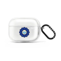 SUPERFLAT FLOWER(BLUE) EARBUDS CASE | AirPods Pro 2 / Earbuds Impact Case / Frost | Image 1