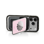 SMILE ON(PINK) SNAPPY CARDHOLDER STAND