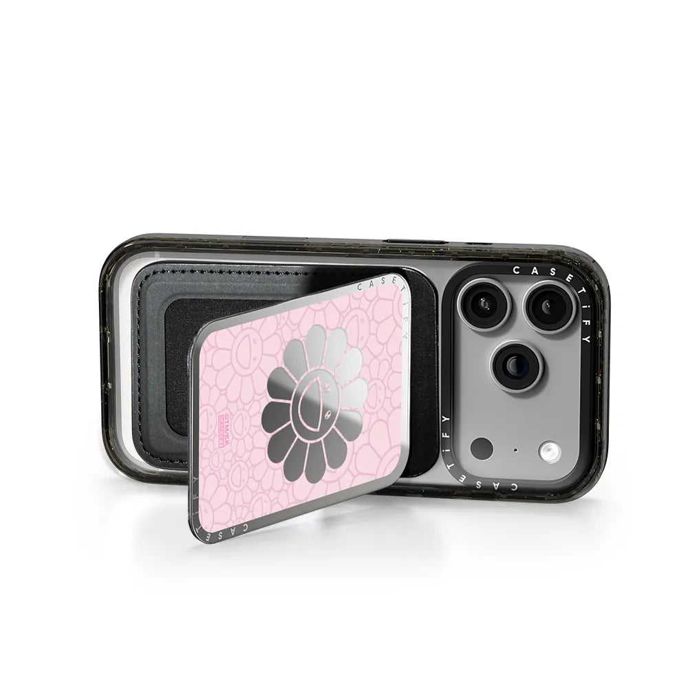 SMILE ON(PINK) SNAPPY CARDHOLDER STAND