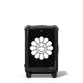 SMILE ON (BLACK) CARRY-ON SUITCASE | 21" Carry-On Suitcase / Bounce Suitcase / Matte Black | Image 1