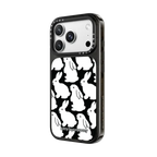Little Black Bunnies Case | iPhone 18 Pro Max / Impact Case MagSafe Compatible - Glossy / Glossy Black | Image 2