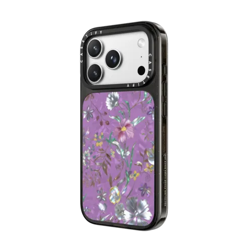 Blooming Prosperity Phone Case | iPhone 18 Pro Max / Impact Case MagSafe Compatible - Glossy / Glossy Black | Image 2