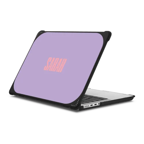 Custom MacBook Case | MacBook Pro 14-inch (M1 - M5) / MacBook Bounce Case / Black | Image 1