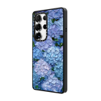 Moonlight Hydrangeas | Galaxy S25 Ultra / Impact Magnetic Case / Matte Black | Image 2