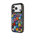 Pansy Garden | iPhone 18 Pro / Impact Case MagSafe Compatible - Glossy / Glossy Black | Image 2