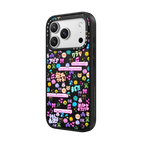 Emoji Paradise | iPhone 17 Pro Max / Impact Case MagSafe Compatible / Matte Black | Image 2