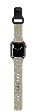 Fawn fur - Beige | Apple Watch Series 7-9 (45mm) / Impact Band / Black | Image 1