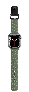 Fawn fur - Green | Apple Watch Series 7-9 (45mm) / Impact Band / Black | Image 1