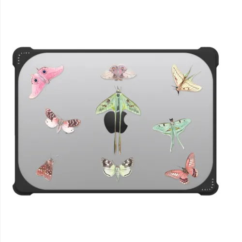 Butterfly Ballet | MacBook Pro 14-inch (M1 - M5) / MacBook Bounce Case / Black | Image 2