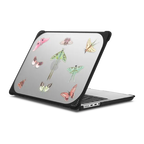 Butterfly Ballet | MacBook Pro 14-inch (M1 - M5) / MacBook Bounce Case / Black | Image 1