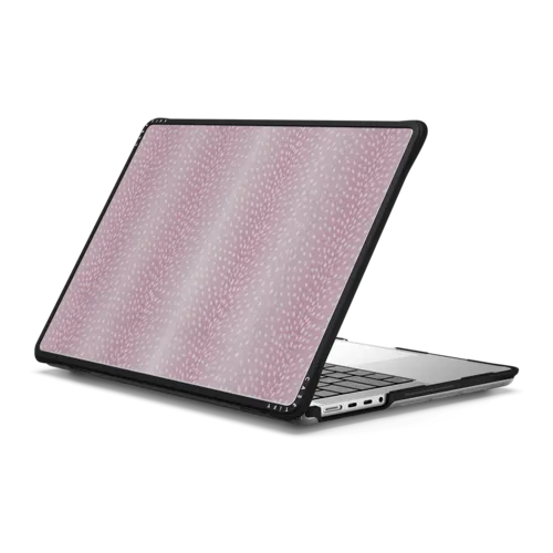 Fawn fur - Pink | MacBook Pro 14-inch (M1 - M5) / MacBook Impact Case / Black | Image 1