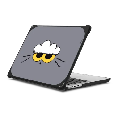 ZOA Face Laptop Case | MacBook Pro 14-inch (M1 - M5) / MacBook Bounce Case / Black | Image 1