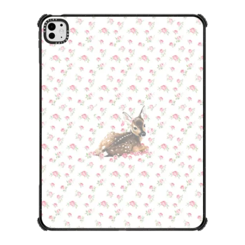 Rose fawn | iPad Pro 13-inch (M4/M5) / iPad Impact Case / Black | Image 1