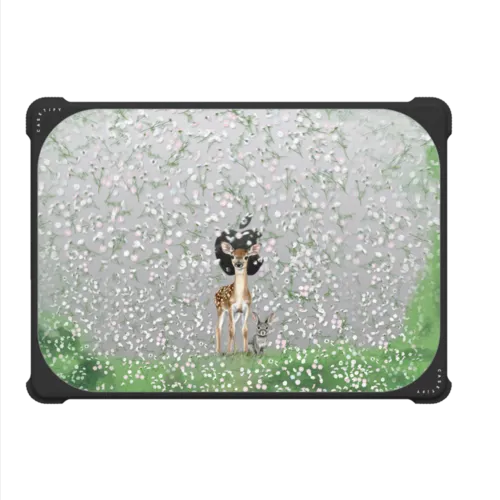 Fawn And Friend | MacBook Pro 14-inch (M1 - M5) / MacBook Bounce Case / Black | Image 2