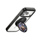 Lavender Mushrooms | Snappy Grip Stand / Snappy Grip Stand MagSafe Compatible / Black | Image 3