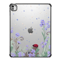 Ladybird amongst the Wildflowers | iPad Pro 13-inch (M4/M5) / iPad Impact Case / Black | Image 1