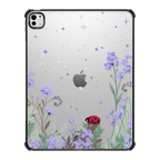 Ladybird amongst the Wildflowers | iPad Pro 13-inch (M4/M5) / iPad Impact Case / Black | Image 1