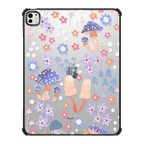 Lavender Mushrooms | iPad Pro 13-inch (M4/M5) / iPad Impact Case / Black | Image 1