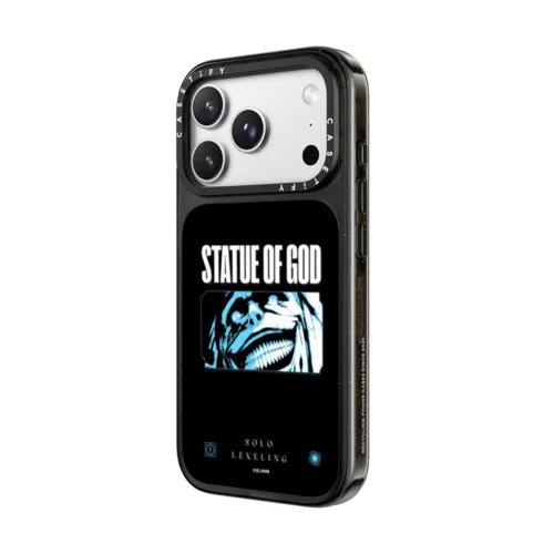 Solo Leveling Statue Of God Phone Case | iPhone 18 Pro Max / Impact Case MagSafe Compatible - Glossy / Glossy Black | Image 2