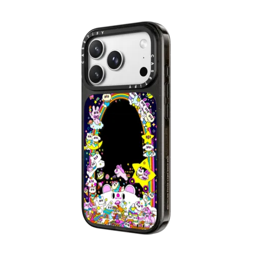 Cloudy Bear Wonderland | iPhone 18 Pro Max / Impact Case MagSafe Compatible - Glossy / Glossy Black | Image 2