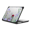 Ladybird amongst the Wildflowers | MacBook Pro 14-inch (M1 - M5) / MacBook Bounce Case / Black | Image 1