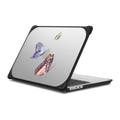 Pastel Butterflies | MacBook Pro 14-inch (M1 - M5) / MacBook Bounce Case / Black | Image 1