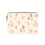 Meri Meri Animal Friends Laptop Sleeve | Large (16") / Impact Laptop Sleeve / Multicolor | Image 1