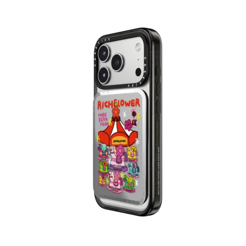 Fortune Carousel | Snappy Cardholder Stand / Snappy Mirror Cardholder Stand MagSafe Compatible / Silver | Image 2