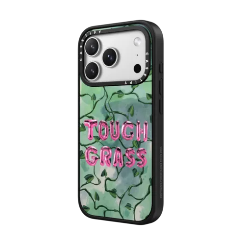 Touch Grass | iPhone 17 Pro Max / Impact Case MagSafe Compatible / Matte Black | Image 2