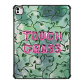 Touch Grass | iPad Pro 13-inch (M4/M5) / iPad Impact Case / Black | Image 1
