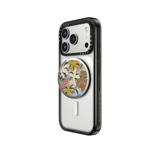 Orchids | Snappy Grip Stand / Snappy Mirror Grip Stand MagSafe Compatible / Silver | Image 2