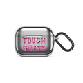 Touch Grass | AirPods Pro 3 / Earbuds Mirror Case / Silver | Image 1