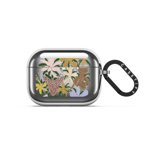 Orchids | AirPods Pro 3 / Earbuds Mirror Case / Silver | Image 1
