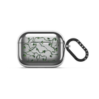 Heart Vines | AirPods Pro 3 / Earbuds Mirror Case / Silver | Image 1