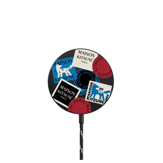 Maison Kitsuné Art Gallery Fox Sticker Wireless Charger | Image 1