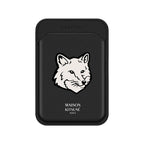 Maison Kitsuné Signature Fox Head Snappy Wallet