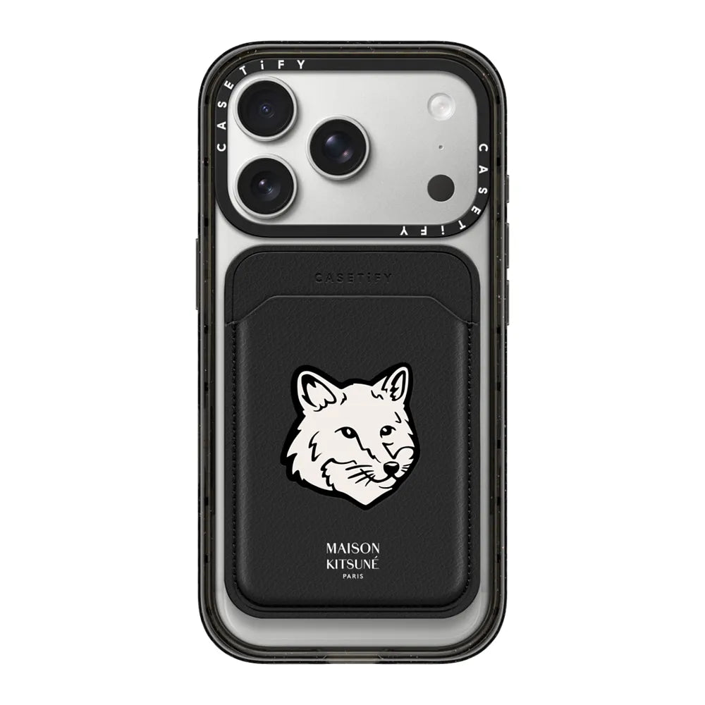 Maison Kitsuné Signature Fox Head Snappy Wallet | Image 1