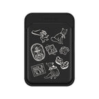 Maison Kitsuné Art Nouveau Stamps Snappy Wallet