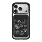 Maison Kitsuné Art Nouveau Stamps Snappy Wallet | Image 1