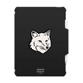 Maison Kitsuné Signature Fox Head Tablet Case (Folio Case) | Image 1