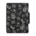 Maison Kitsuné Art Nouveau Stamps Tablet Case (Folio Case) | Image 1