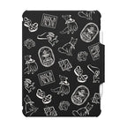 Maison Kitsuné Art Nouveau Stamps Tablet Case (Folio Case) | Image 1