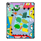 Traffic Jam | iPad Air 13-inch (M2 - M4) / iPad Impact Case / Black | Image 1