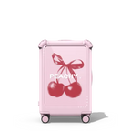 Custom Suitcase | 21" Carry-On Suitcase / Bounce Suitcase / Glossy Primrose Pink | Image 1
