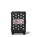 Custom Suitcase | 21" Carry-On Suitcase / Bounce Suitcase / Matte Black | Image 1